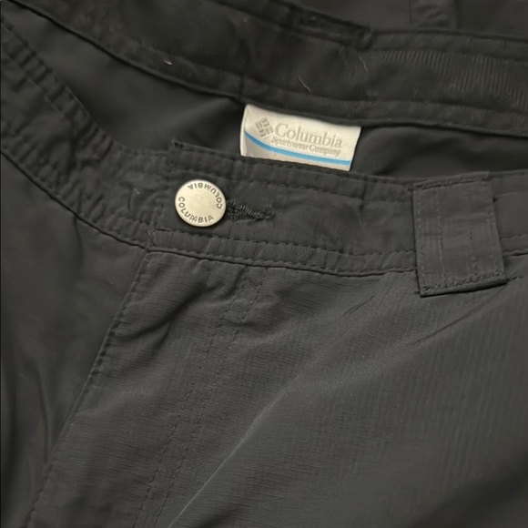 Columbia zip shorts pants 36x 30 Men's Black Cargo Pants - Picture 2 of 6